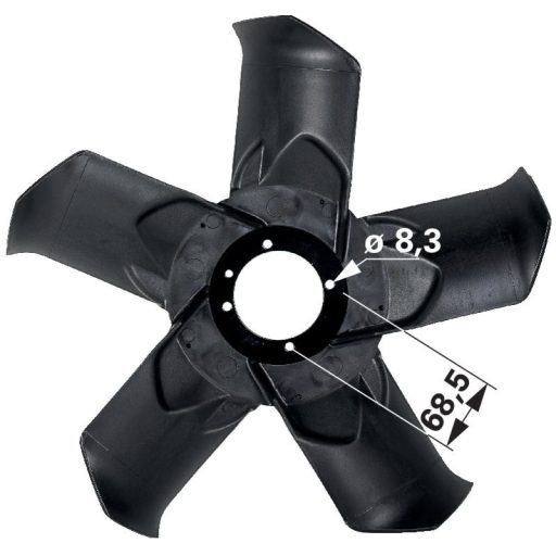 Ventilátorlapát New Holland 81868399