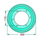 Dobtakaró lemez Deutz-Fahr 06580801, 6580801