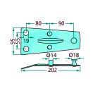 Kaszapenge tartó Deutz-Fahr 06563514, 6563514