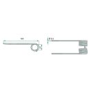 Rendfelszedő fog Pöttinger 5254360000010 (183 mm)