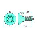 Kaszapenge csavar Kuhn 56403000 + 80201240