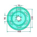 Forgótányér Pöttinger 64706581526F