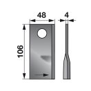Kaszapenge készlet bal Niemeyer 106 x 48 x 4 mm (25 db)