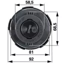 Tanksapka Steyr DV06026070150, 137700550088