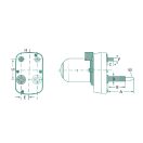 Ablaktörlő motor John Deere AL58520