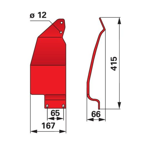 Csúszótalp Fella 136097, 130946