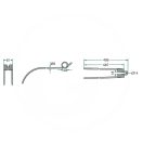 Rendsodró fog Deutz-Fahr 52506580259 (486 mm x 81 mm)