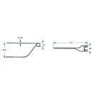 Rendsodró fog Niemeyer 525600064 (517 mm x 88 mm)