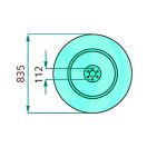 Csúszótányér Niemeyer 14470, 014470