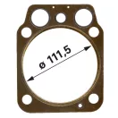 Hengerfejtömítés Hürlimann 0.015.9191.0, 0.025.5495.0