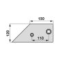 Ekenád készlet Överum 5602674602 (jobb)