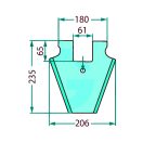 Rakodókocsi kés Schuitemaker 52530023022013F