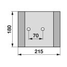 Ekenád toldat készlet Vogel & Noot 56046P5801101 (jobb és bal)