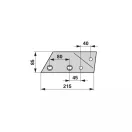 Orrbetéttartó készlet Massey Ferguson 5602694612 (jobb)