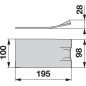 Simítótalp Kuhn 56801700