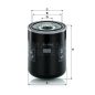 Hidraulikaolaj szűrő MANN-FILTER W13742 - New Holland