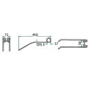 Rendsodró fog Niemeyer 525600050 (460 mm x 75 mm)