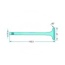 Kipufogószelep Steyr 131100050015