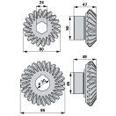 Kúpfogaskerék készlet Fella 140517
