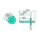 Hajtóműtengely Taarup ST-93