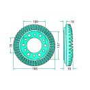 Tányérkerék PZ 64706581527F