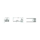 Rendfelszedő fog készlet Landsberg 525436138 (157 mm x 65 mm - 10 db)