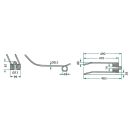 Rendsodró fog Kuhn 52557502000 (490 mm x 99 mm)