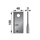 Kaszapenge készlet jobb Saphir 105 x 48 x 3 mm (25 db)