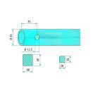 Homlokrakodó tüske Mailleux 43012500001 - 1250 mm