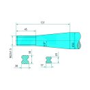 Homlokrakodó tüske Baas / Trima 43009502200 - 950 mm