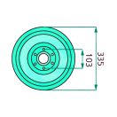 Csúszótányér Vicon VGTG-084, TG-084