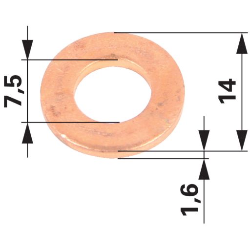 Porlasztó alátét New Holland 81873921, FONN9E529AB
