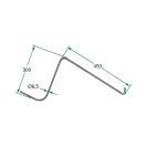 Rendsodró fog készlet Vicon 52592611 (300 mm x 450 mm - 10 db)