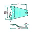 Kaszapenge tartó Vicon YA-0336, VGYA-0336