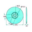 Csúszótányér Deutz-Fahr 16508035