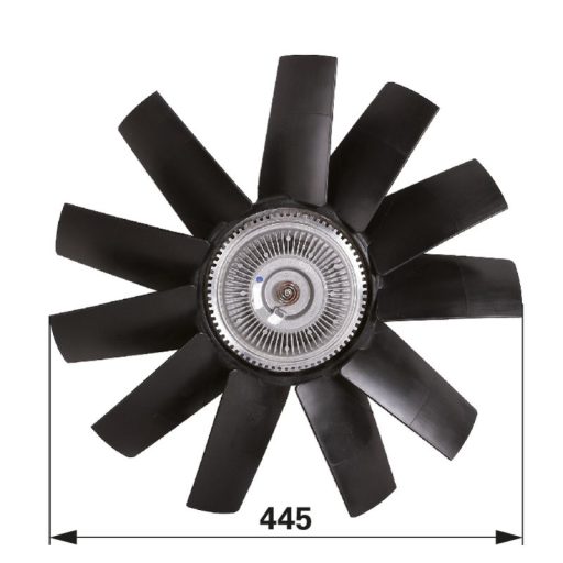 Ventilátorlapát viszkokuplunggal New Holland 47135806, AM-20003307-M