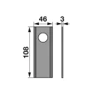 Kaszapenge készlet Fort 108 x 46 x 3 mm (25 db)