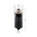 Üzemanyagszűrő MANN-FILTER WK8161 - Claas
