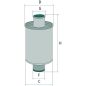 Hidraulikaolaj szűrő MANN-FILTER W792 - John Deere