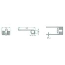 Rendfelszedő fog készlet Krone 5259381580 (140 mm x 65 mm - 10 db)