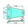 Kaszapenge tartó Kuhn 525PZ-0243