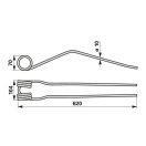 Rendsodró fog Lely 52541069117770 (620 mm x 104 mm)
