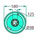 Csúszótányér JF-Stoll 812279-590X, 2279-590X, 1136790