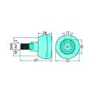 Futógörgő Pöttinger 64700238060201F