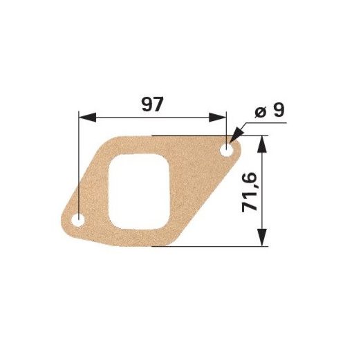 Toroktömítés New Holland 504092110, 98400791