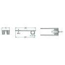 Rendsodró fog Vogel & Noot 525F580008 (248 mm x 74 mm)