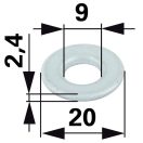 Porlasztó alátét Fendt F385200710140