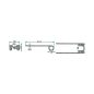 Rendfelszedő fog John Deere 525C11427CX (222 mm x 78 mm)