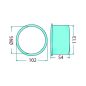 Persely Vicon VNB2195102, B2195102