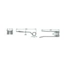 Rendterítő fog Kuhn 525PZ192 (335 mm x 111 mm)